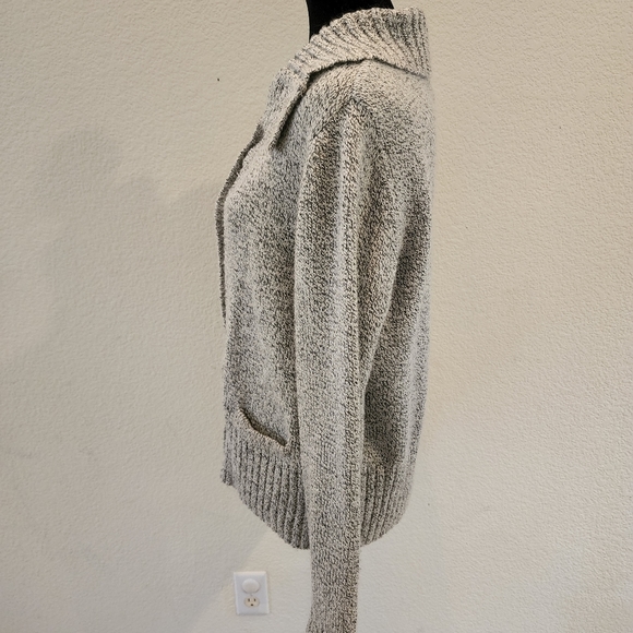 ❄️ Karen Scott Chunky Button up Cardigan Sweater Ladies size S - Picture 3 of 6